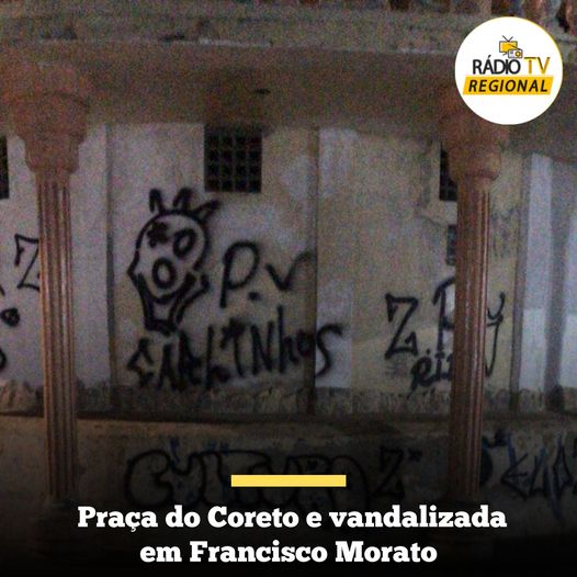 #regional | Praça do Coreto e vandalizada em Francisco Morato