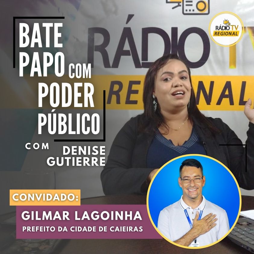 #serieoriginal | Bate Papo com Poder Público com Denise Gutierre – Entrevista: Gilmar Lagoinha